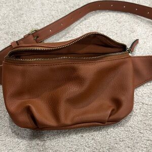Brown Leather Men's Bag